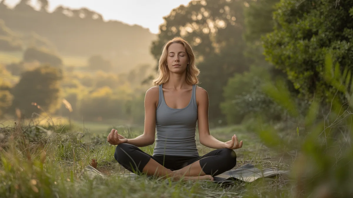 Meditation in nature